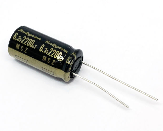 超低インピーダンス電解コンデンサ 6.3V 2200μF (20個入) ■限定特価品■