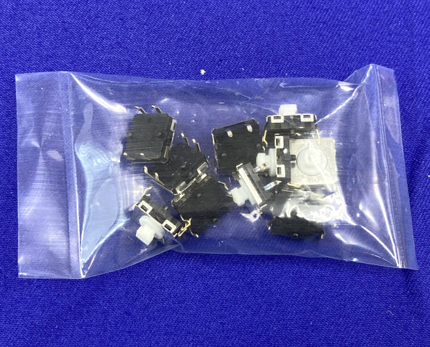 12mm角 シール形タクタイルスイッチ (10個入) ■限定特価品■