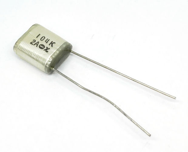 マルコン電子 フィルムコンデンサ 100V 0.1μF ±10% (100個入) ■限定特価品■