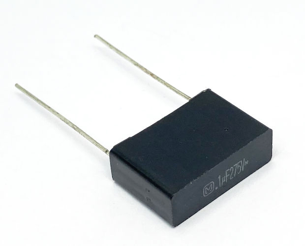 メタライズドフィルムコンデンサ AC275V 0.1μF ±20% (100個入) ■限定特価品■