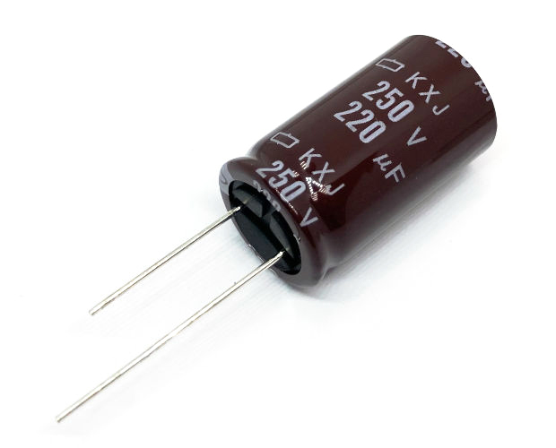 平滑用途向け 電解コンデンサ 250V 220μF 105℃ (10個入) ■限定特価品■