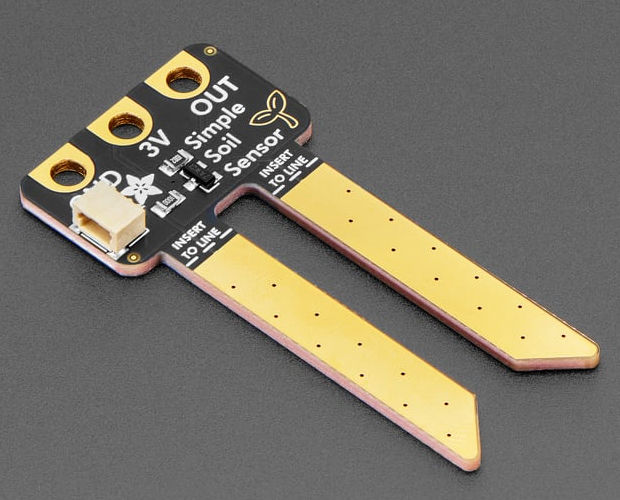 シンプル土壌水分センサ