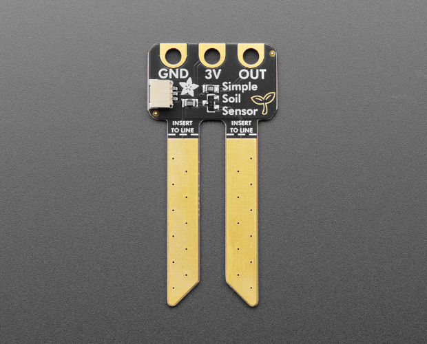 シンプル土壌水分センサ
