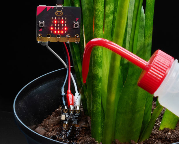 シンプル土壌水分センサ