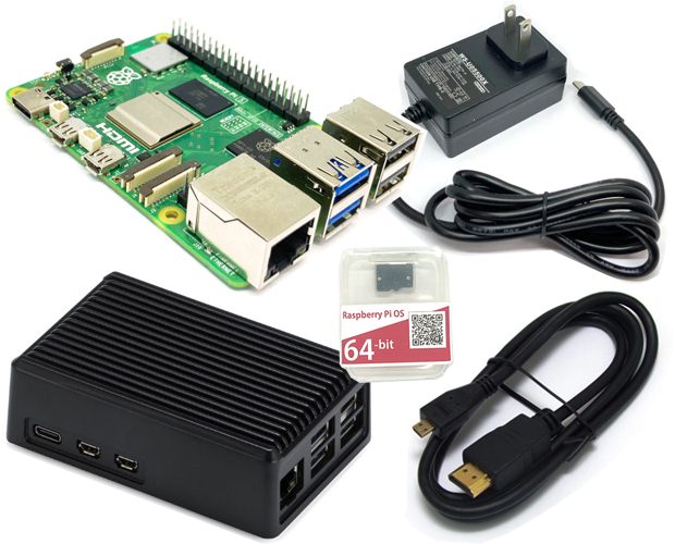 ラズパイ5 ケース入組立済品  No.6 (受注生産品)