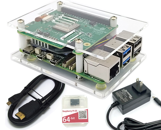 ラズパイ5 ケース入組立済品  No.7 (受注生産品)