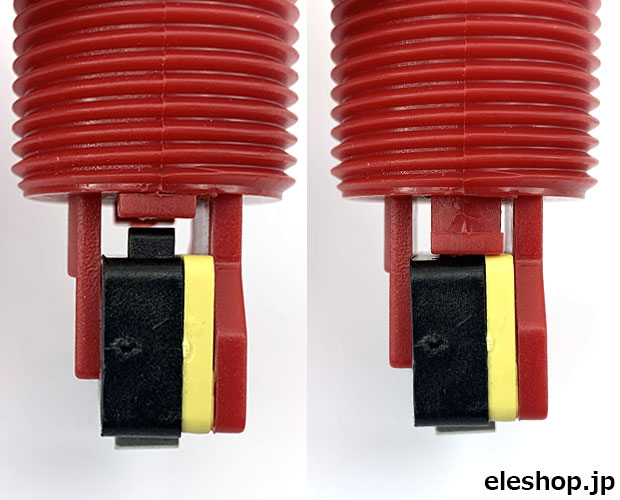 【販売終了】リミット/マイクロスイッチ式プッシュスイッチ 赤 /MIDSW-RD