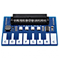 WAVESHARE Mini Piano Module for micro:bit, Touch Keys to Play Music micro:bit ~jsAm W[