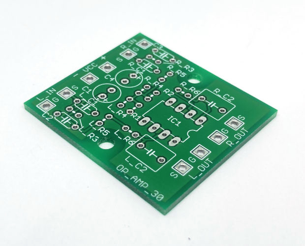 ステレオプリアンプ30倍
