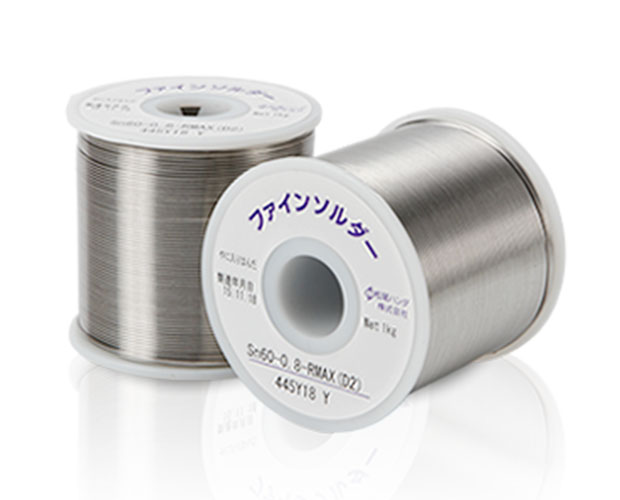 松尾ハンダ 有鉛ヤニ入りハンダ スタンダードタイプ 0.8Φ 1kg