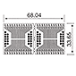 SOP ICϊpSOP0.65sb`2.54sb`MAX48PIN[RoHS]