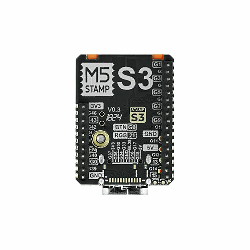 M5StampS3A (1.27mmピッチピンヘッダ実装済) 【スイッチサイエンス取寄品】