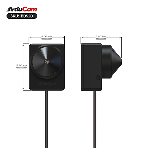 Arducam 2MP低照度USBカメラモジュール (M12レンズ付き) 【スイッチサイエンス取寄品】